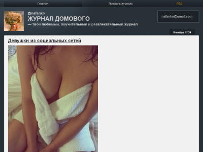 Скриншот Журнал Домового Скриншот Журнал Домового
